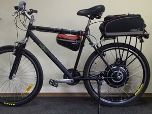 литий-ионный аккумулятор на велосипеде